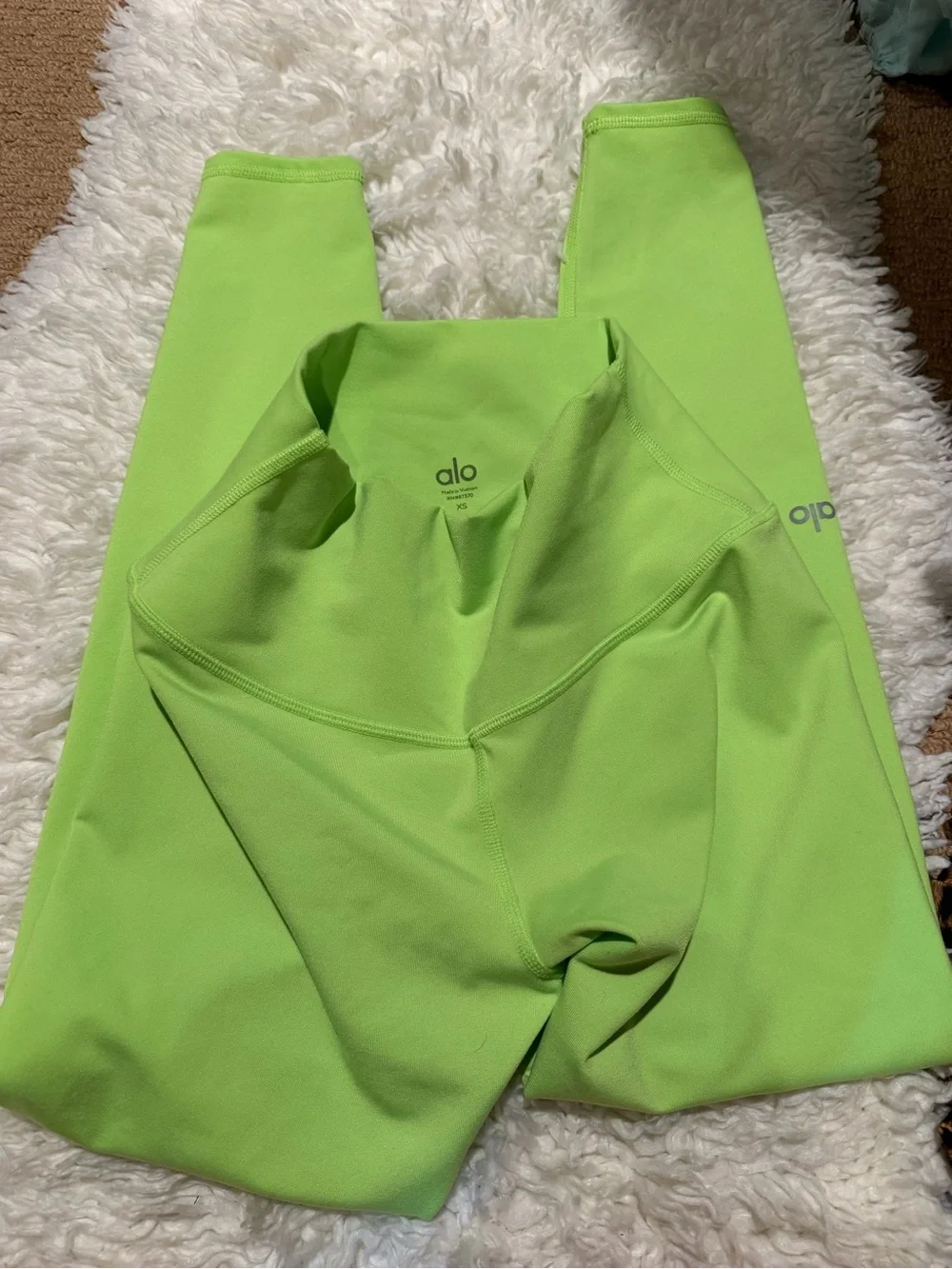 ALO Yoga vibrant neon